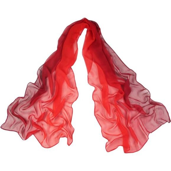 Long Chiffon Sheer Scarf Col 706 - Picture 1 of 7